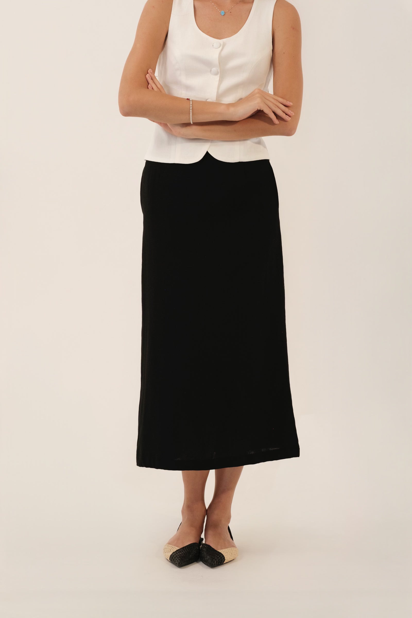 NALIN BLACK SKIRT