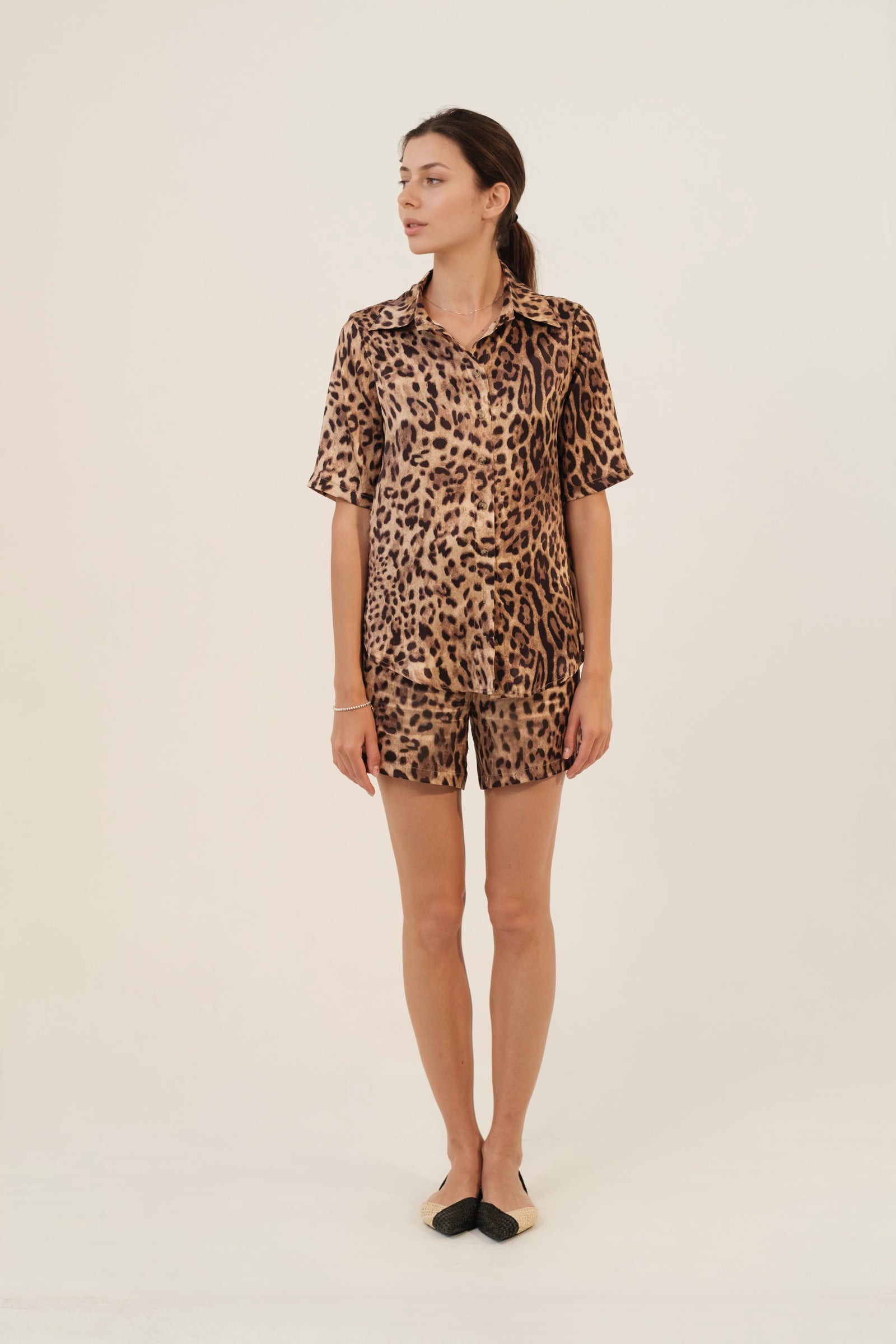 AYAME LEOPARD SHIRT